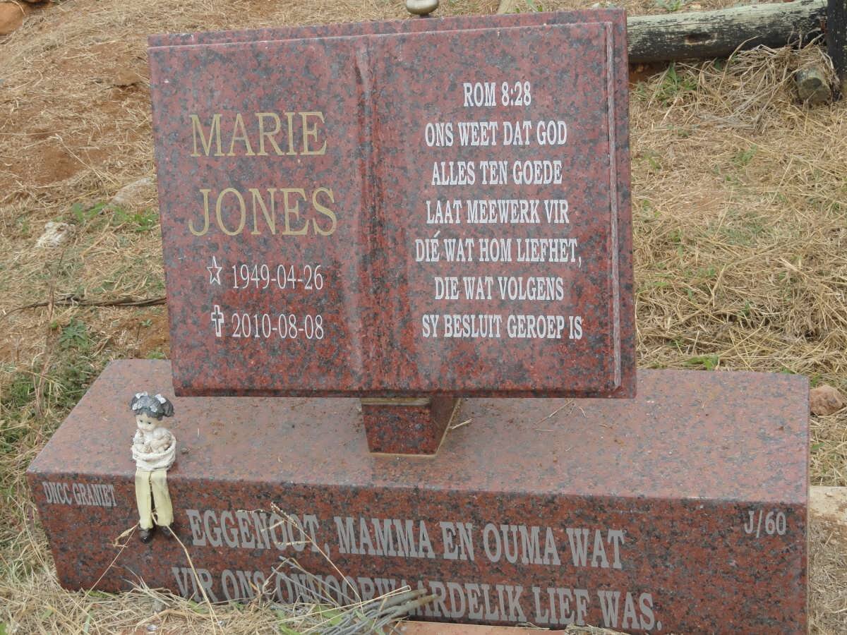 JONES Marie 1949-2010