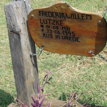 LUTZKE Frederik Willem 1931-1995