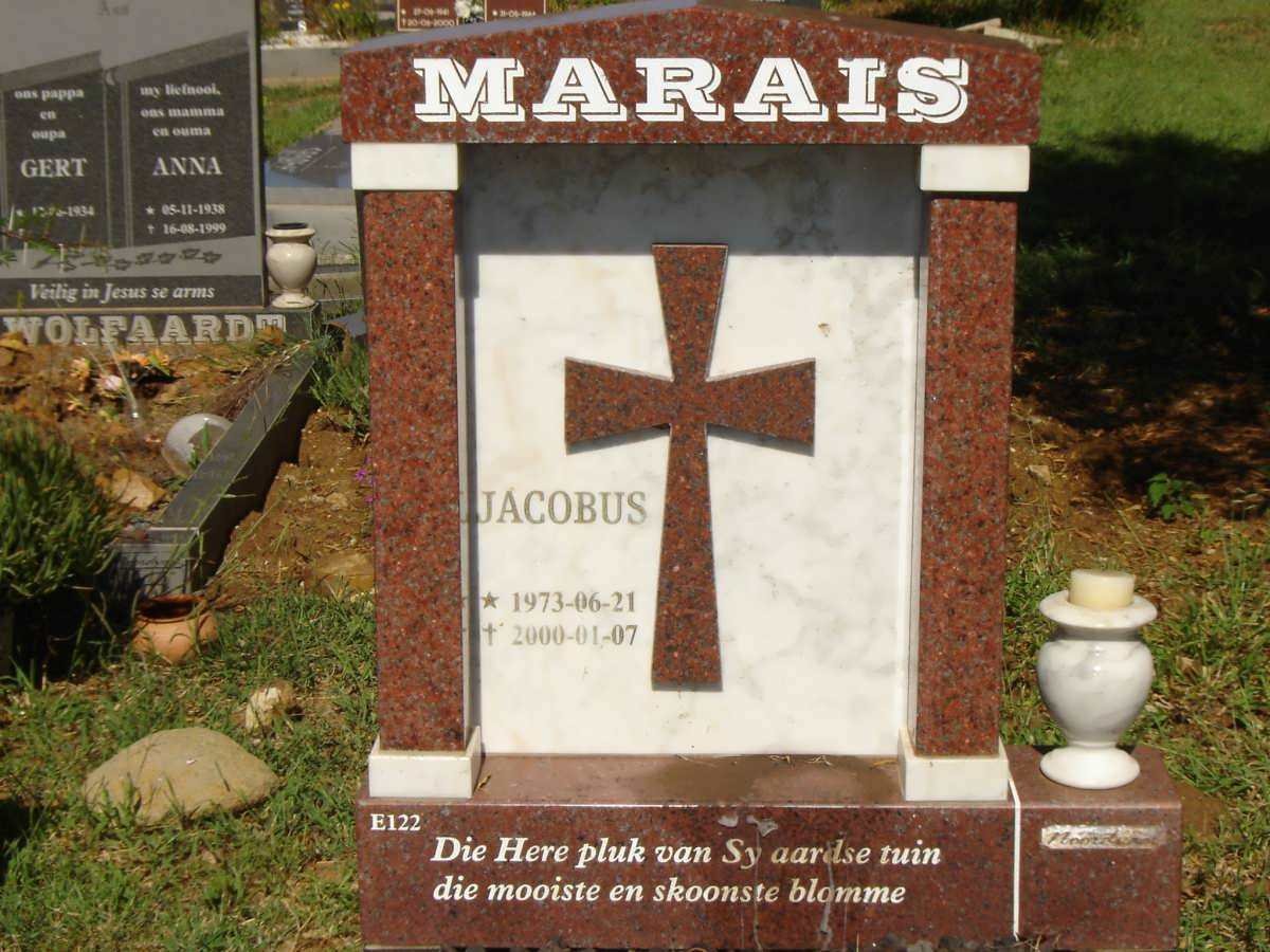 MARAIS Jacobus 1973-2000