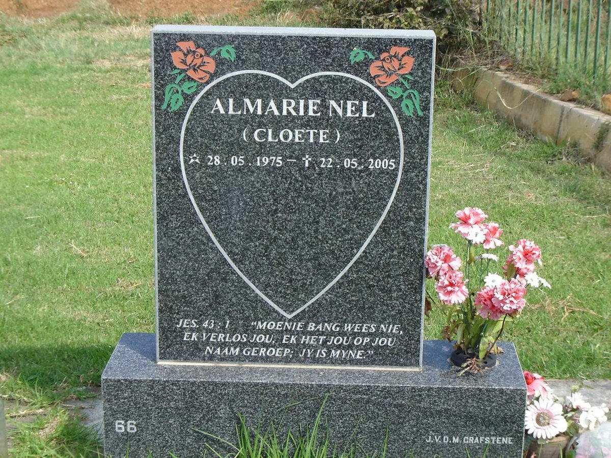 NEL Almarie nee CLOETE 1975-2005