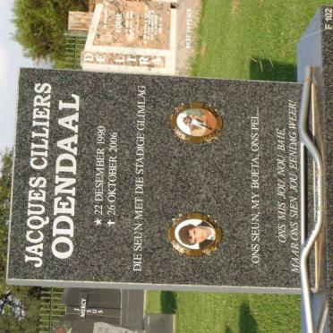 ODENDAAL Jacques Cilliers 1990-2006