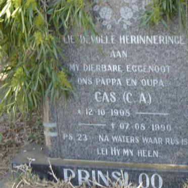 PRINSLOO C.A. 1908-1990