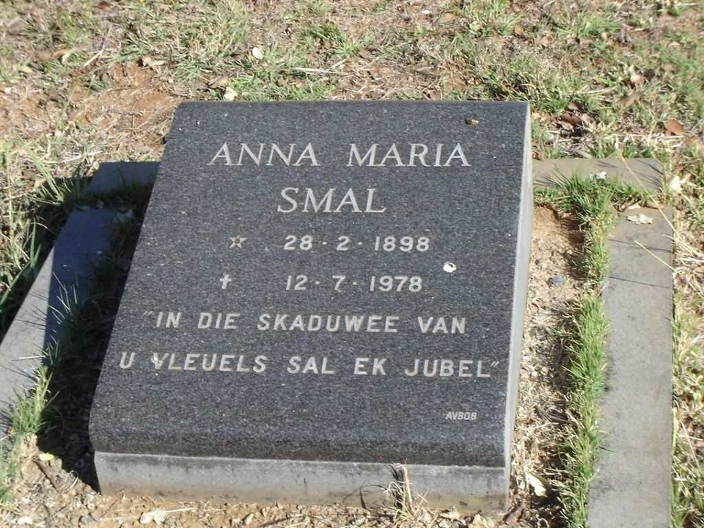 SMAL Anna Maria 1898-1978
