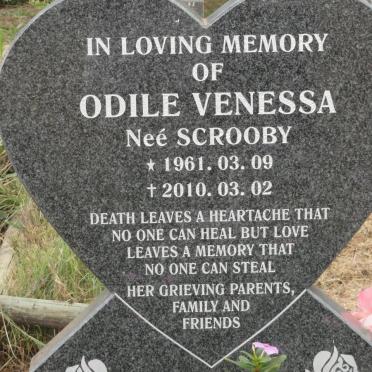 VENESSA Odile nee SCROOBY 1961-2010