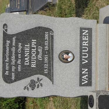 VUUREN Daniel Rudolph, van 1951-2001