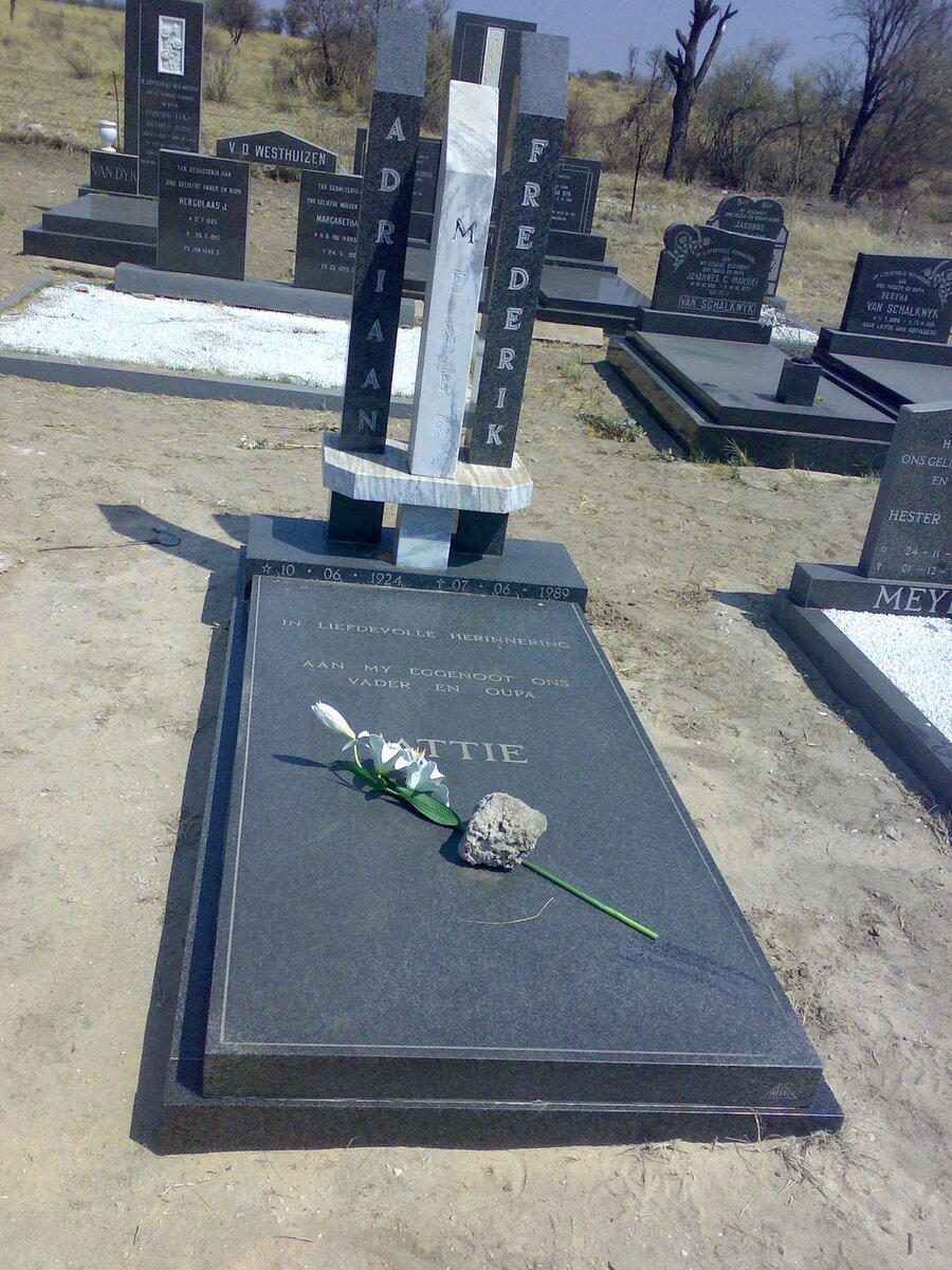 MEYER Adriaan Frederik 1924-1989