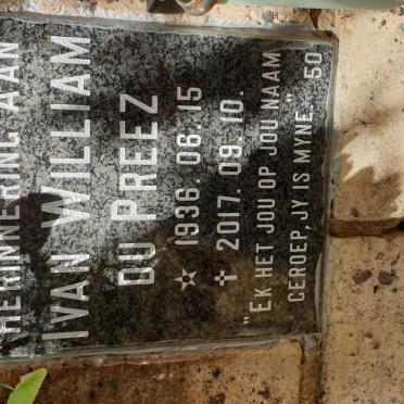 PREEZ Ivan William, du 1936-2017 :: WEPENER Willem 1958-2014