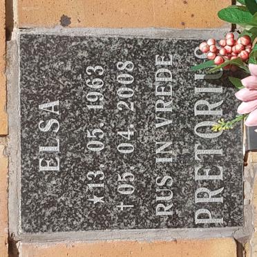 PRETORIUS Elsa 1963-2008