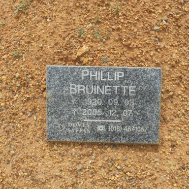 BRUINETTE Phillip 1920-2005