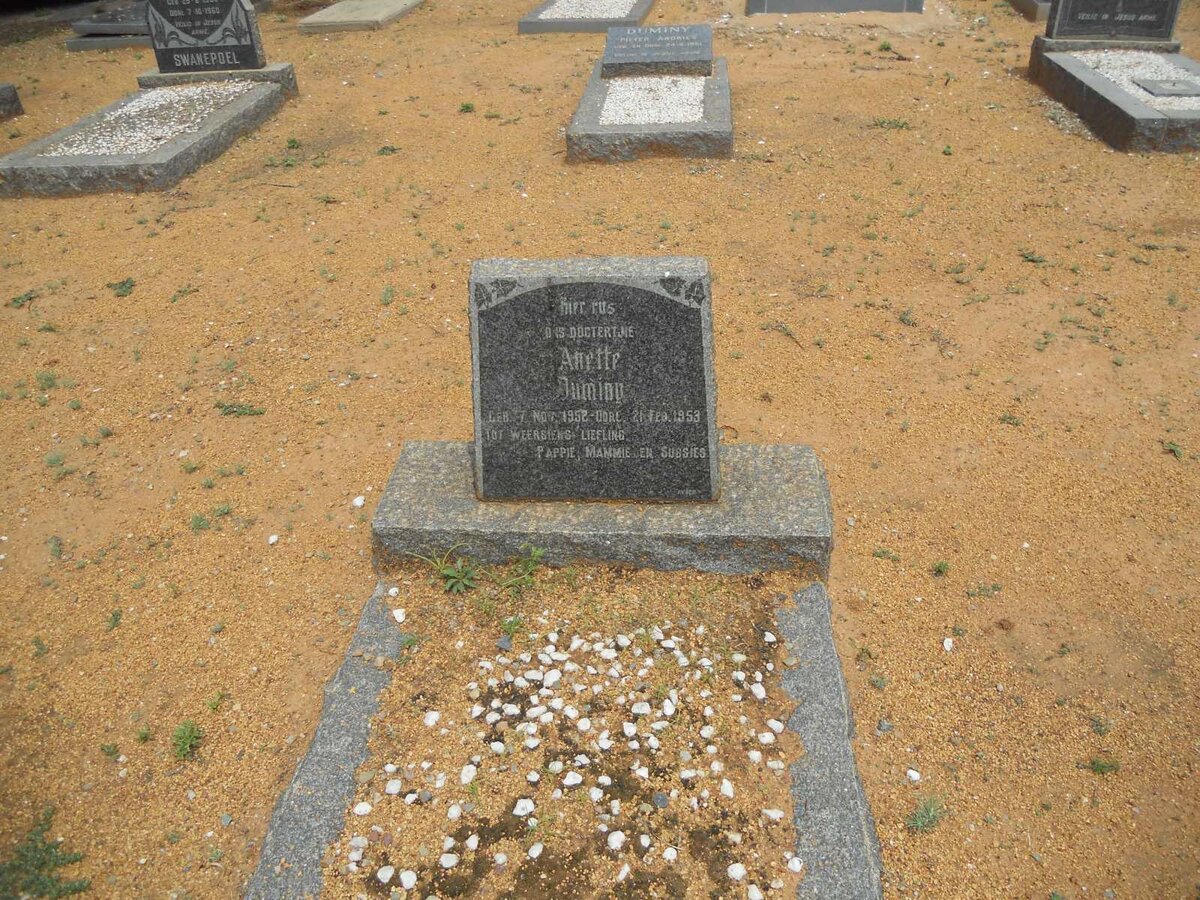 DUMINY Anette 1952-1953