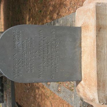 EBERSOHN Frans Hendrik 1846-1919 &amp; Maria Elizabetha Hendrihetta SWART 1845-1928