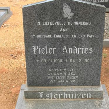 ESTERHUIZEN Pieter Andries 1930-1991