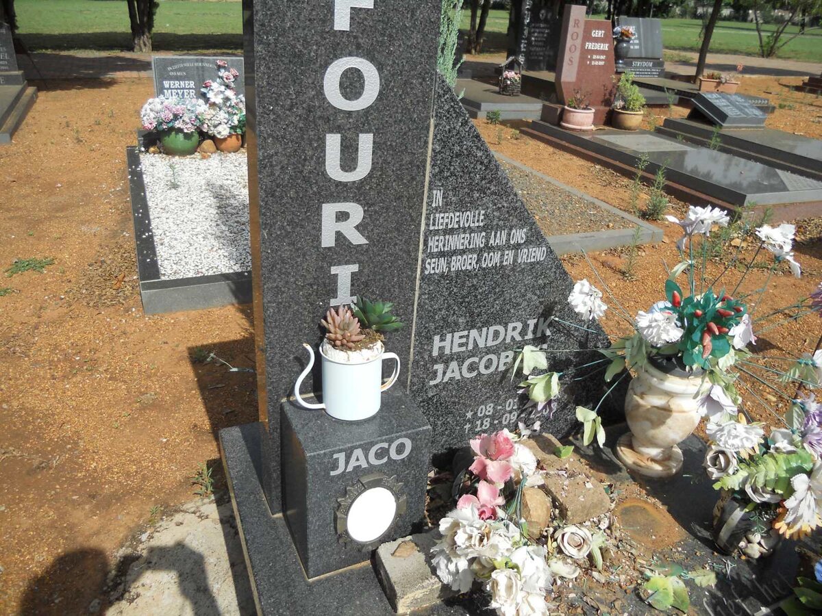 FOURIE Hendrik Jacobus 1980-2008