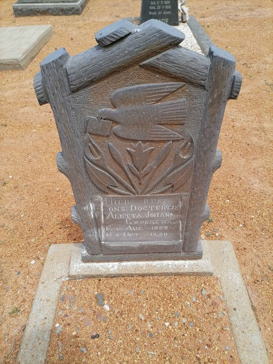 GROENEWALD Aletta Johanna 1939-1940