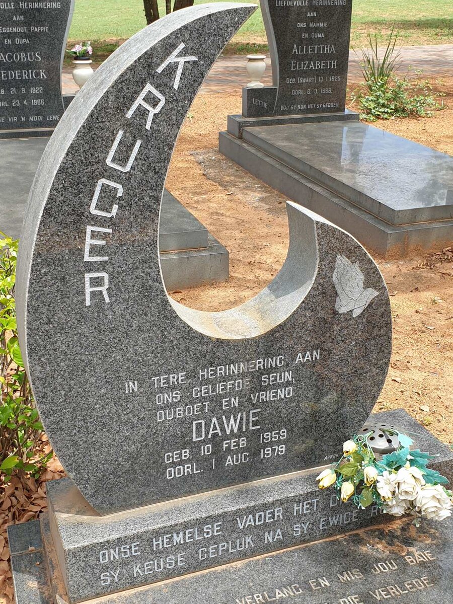 KRUGER Dawie 1959-1979
