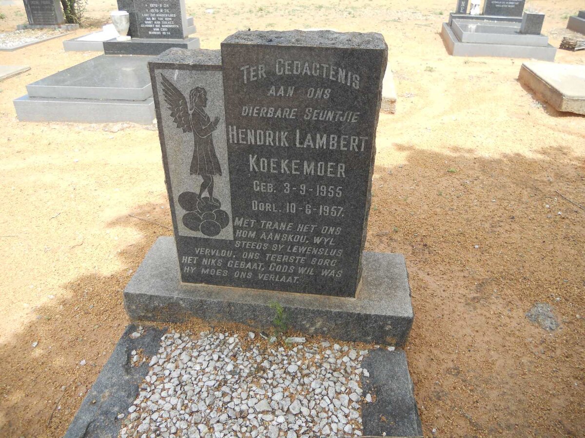 KOEKEMOER Hendrik Lambert 1955-1957
