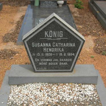 KONIG Susanna Catharina Hendrika 1906-1994
