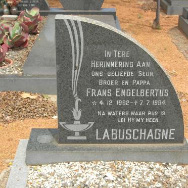 LABUSCHAGNE Frans Engelbertus 1962-1994