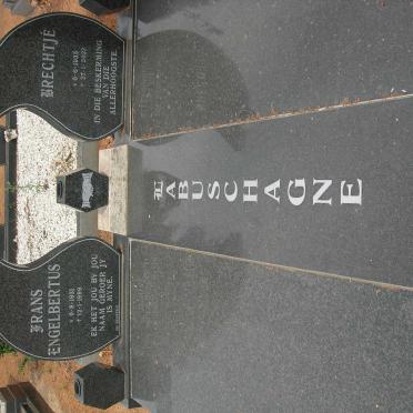 LABUSCHAGNE Frans Engelbertus 1931-1999 &amp; Brechtje 1935-2022