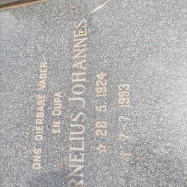 NIEKERK Cornelius Johannes, van 1924-1993 &amp; Aletta Fredrika BARNARD 1924-1991