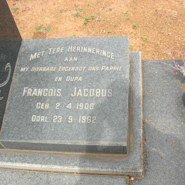 ROOS Francois Jacobus 1908-1962 &amp; Elizabeth 1909-1980 