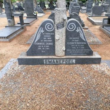 SWANEPOEL Ferdinantus Jacobus 1903-1964 &amp; Elizabeth Barendina 1906-1999