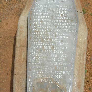 SWANEPOEL Magdalena Dorathia Catharina 1920-1934 