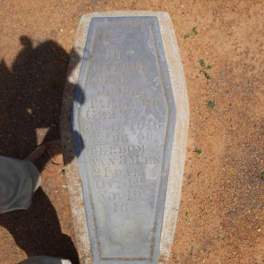 TALJAARD Josua 1916-1916