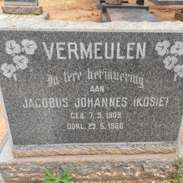 VERMEULEN Jacobus Johannes 1909-1966