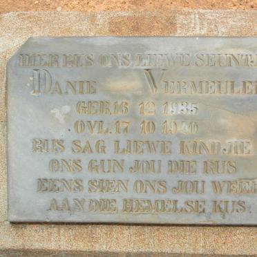 VERMEULEN Danie 1935-1940