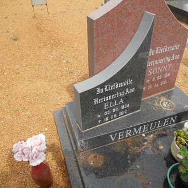 VERMEULEN Sonny 1931-2021 &amp; E.M.S. 1934-2017