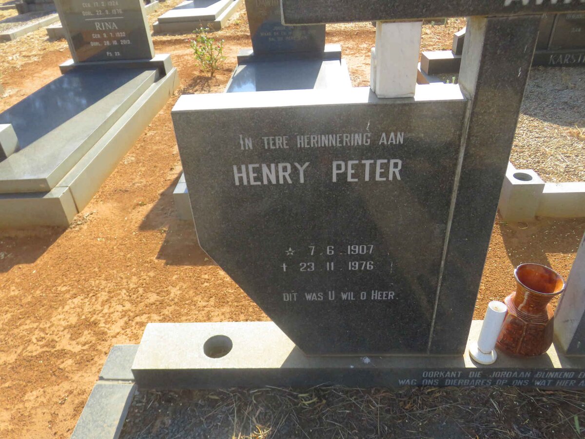 ANNANDALE Henry Peter 1907-1976 &amp; Margaret E. 1913-1998