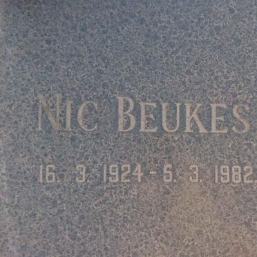 BEUKES Nic 1924-1982