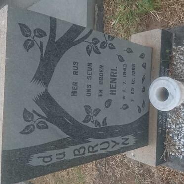 BRUYN Henri, du 1943-1965