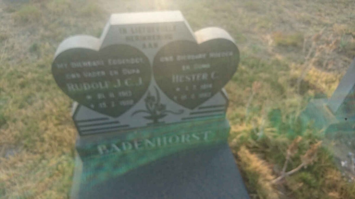 BADENHORST Rudolf J.C.J.  &amp; Hester C.