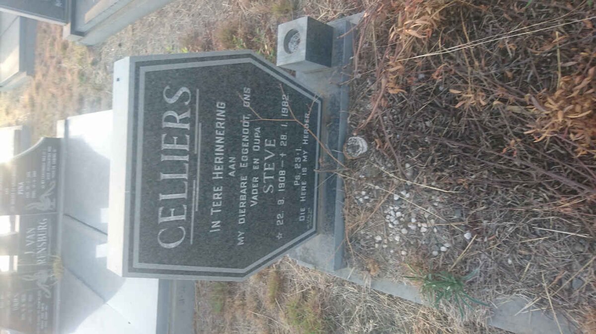 CELLIERS Steve 1908-1982