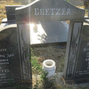 COETZER Wensel Christoffel 1899-1981 &amp; Anna Susanna Catharina 1902-1981