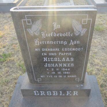 GROBLER Nicolaas Johannes 1944-1981