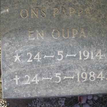 GRIESHABER George 1914-1984 &amp; Anna 1918-1982