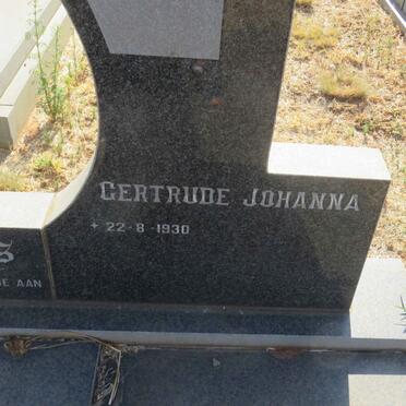 GOUWS Gertrude Johanna 1930-