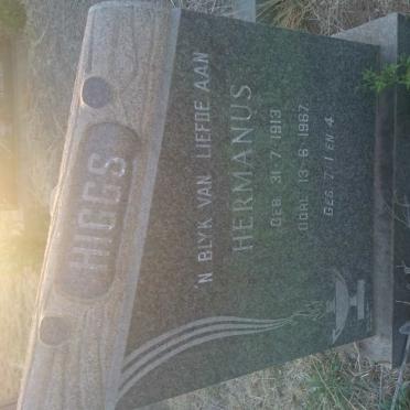 HIGGS Hermanus 1913-1967
