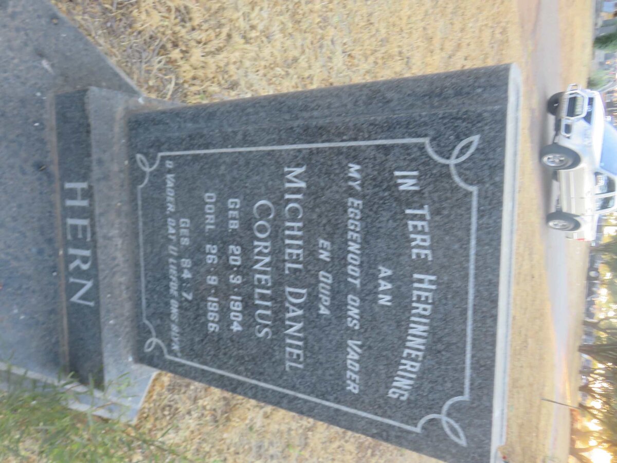 HERN Michiel Daniel Cornelius 1904-1966
