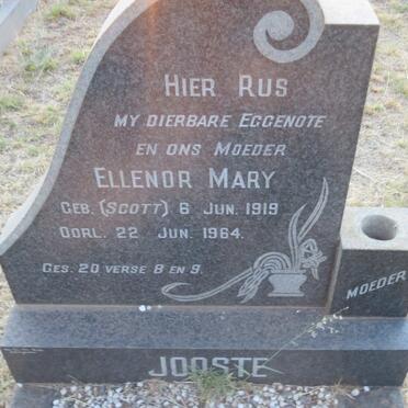 JOOSTE Ellenor Mary nee SCOTT 1919-1964