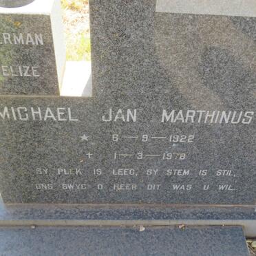 KOEKEMOER Michael Jan Marthinus 1922-1978 &amp; Helena Christina 1919-2000
