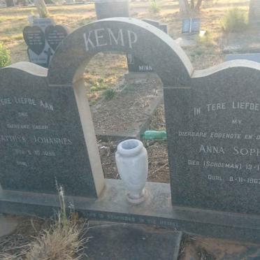 KEMP Matthys Johannes 1898- &amp; Anna Sophia SCHOEMAN 1909-1967