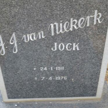 NIEKERK J.J., van 1911-1976