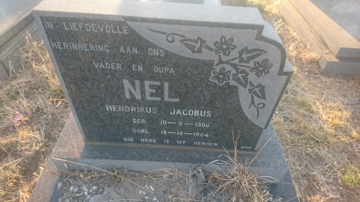 NEL Hendrikus Jacobus 1900-1984 &amp; Harriett 1899-1967