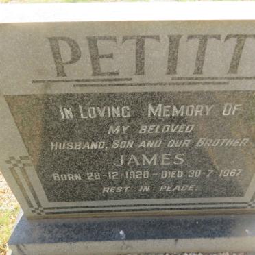 PETITT James 1920-1967