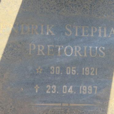 PRETORIUS Hendrik Stephanus 1921-1997 :: EDWARDS Michael James 1942-1993