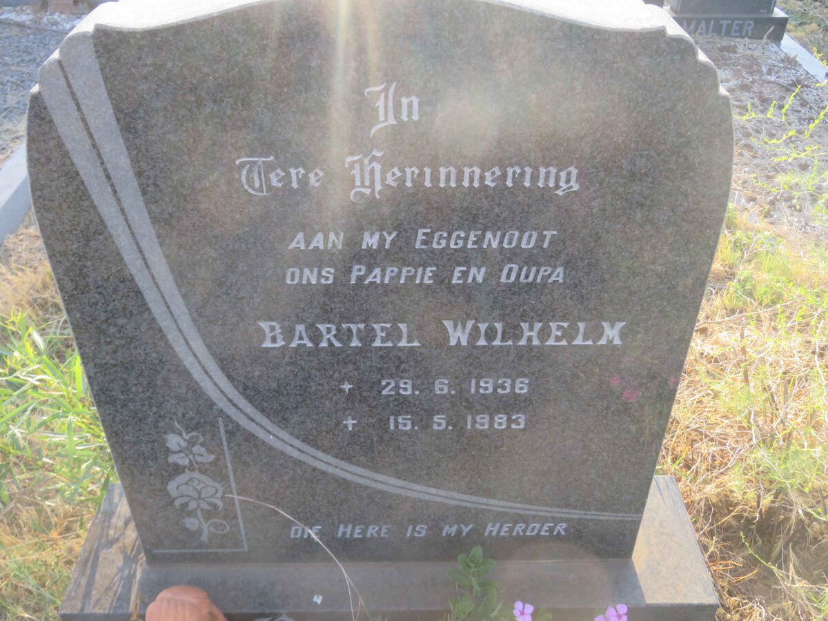 PIETERSE Bartel Wilhelm 1936-1983